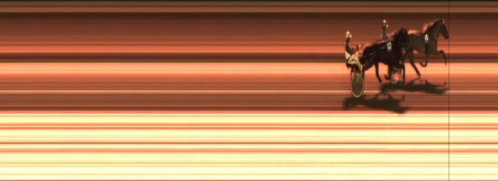 Målfoto for løp 2 på bane JA den 16.01.2015