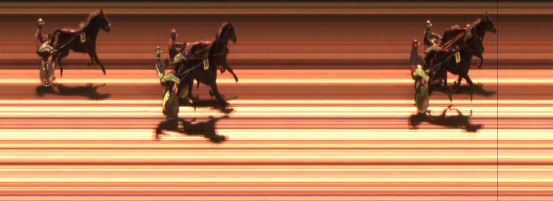 Målfoto for løp 7 på bane JA den 16.01.2015