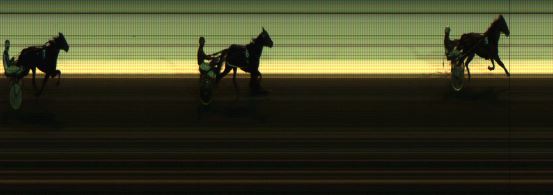 Målfoto for løp 2 på bane JA den 30.01.2015