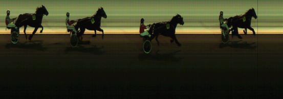 Målfoto for løp 1 på bane JA den 06.02.2015