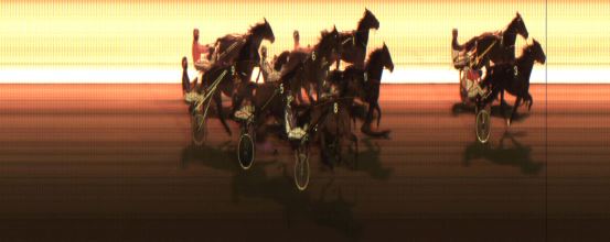 Målfoto for løp 6 på bane JA den 06.02.2015