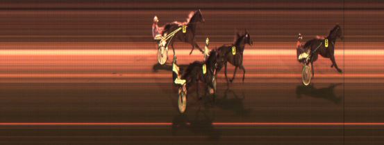 Målfoto for løp 1 på bane JA den 27.02.2015