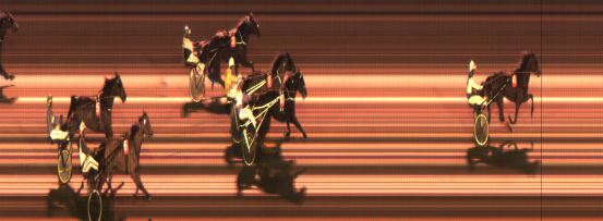 Målfoto for løp 3 på bane JA den 27.02.2015