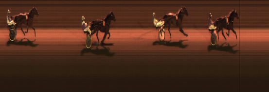 Målfoto for løp 3 på bane JA den 13.03.2015