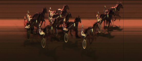 Målfoto for løp 4 på bane JA den 13.03.2015