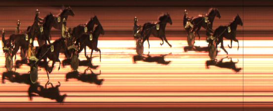 Målfoto for løp 5 på bane JA den 20.03.2015