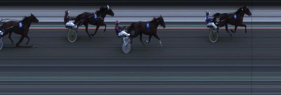 Målfoto for løp 2 på bane JA den 29.03.2015