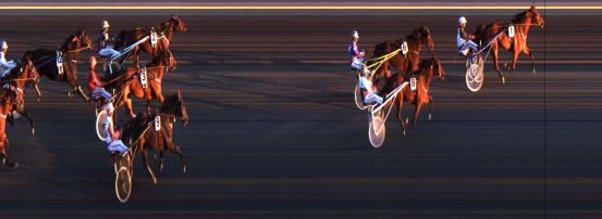 Målfoto for løp 5 på bane JA den 17.04.2015