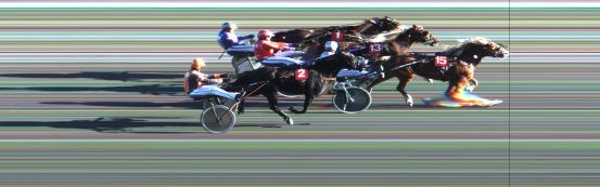 Målfoto for løp 3 på bane JA den 26.04.2015