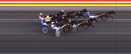 Målfoto for løp 6 på bane JA den 03.05.2015