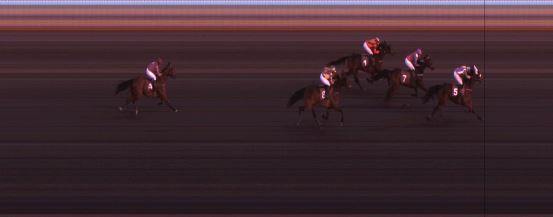 Målfoto for løp 8 på bane JA den 08.05.2015