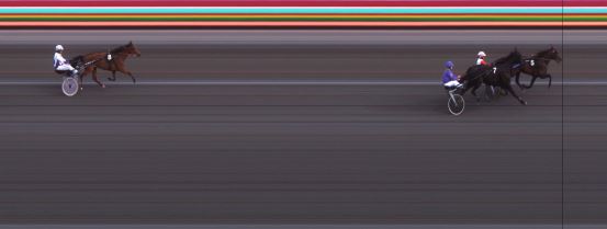 Målfoto for løp 6 på bane JA den 12.06.2015