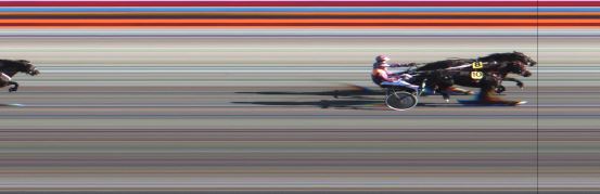 Målfoto for løp 1 på bane JA den 22.06.2015