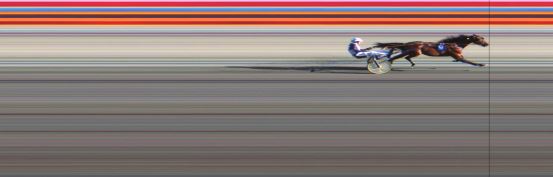 Målfoto for løp 2 på bane JA den 22.06.2015