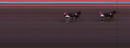 Målfoto for løp 8 på bane JA den 22.06.2015