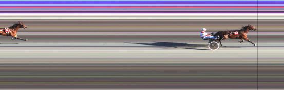 Målfoto for løp 3 på bane JA den 02.07.2015