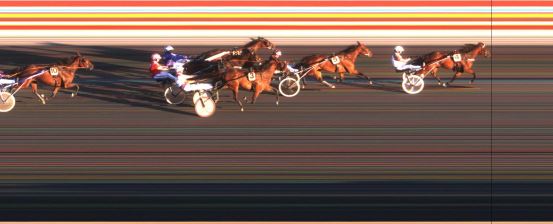 Målfoto for løp 7 på bane JA den 02.07.2015