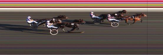 Målfoto for løp 6 på bane JA den 03.07.2015