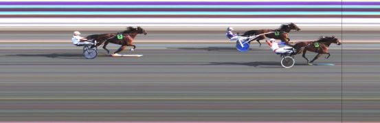 Målfoto for løp 9 på bane JA den 04.07.2015