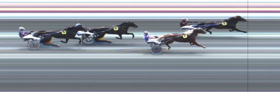 Målfoto for løp 1 på bane JA den 05.07.2015