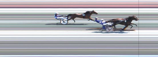 Målfoto for løp 6 på bane JA den 05.07.2015