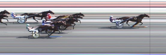 Målfoto for løp 7 på bane JA den 05.07.2015