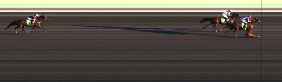 Målfoto for løp 3 på bane JA den 07.08.2015