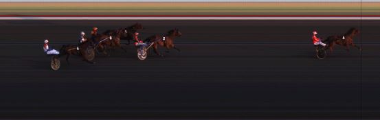 Målfoto for løp 6 på bane JA den 07.08.2015