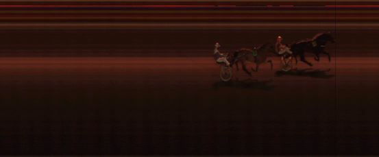 Målfoto for løp 9 på bane JA den 21.08.2015