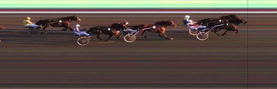 Målfoto for løp 6 på bane JA den 30.08.2015