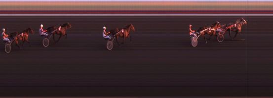 Målfoto for løp 8 på bane JA den 30.08.2015