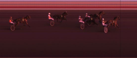 Målfoto for løp 9 på bane JA den 30.08.2015