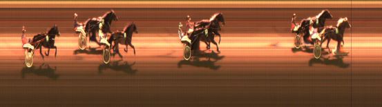 Målfoto for løp 4 på bane JA den 03.10.2015