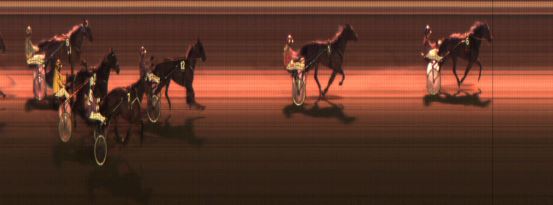 Målfoto for løp 6 på bane JA den 11.10.2015