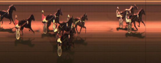 Målfoto for løp 8 på bane JA den 11.10.2015