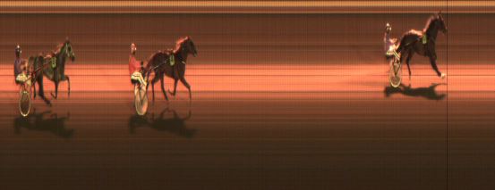 Målfoto for løp 9 på bane JA den 11.10.2015