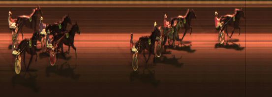 Målfoto for løp 9 på bane JA den 23.10.2015