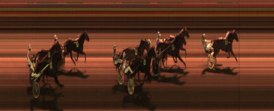 Målfoto for løp 9 på bane JA den 07.11.2015