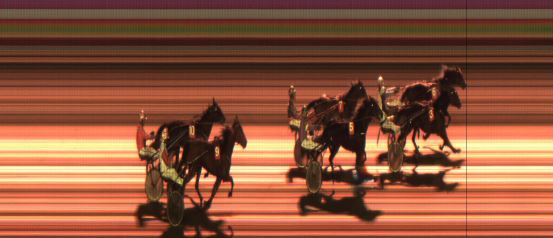 Målfoto for løp 3 på bane JA den 13.11.2015