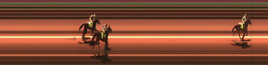 Målfoto for løp 2 på bane JA den 27.11.2015