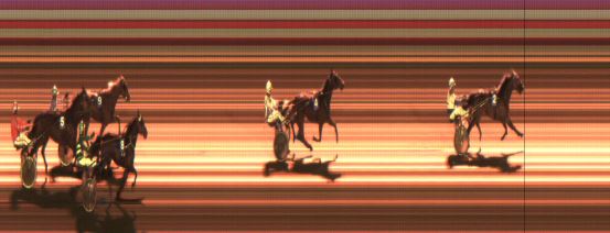 Målfoto for løp 2 på bane JA den 05.12.2015