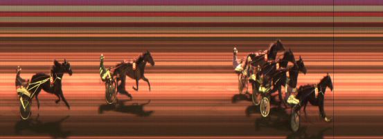 Målfoto for løp 3 på bane JA den 05.12.2015