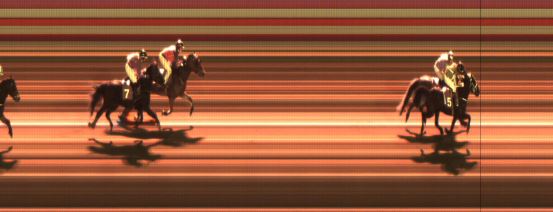 Målfoto for løp 8 på bane JA den 05.12.2015