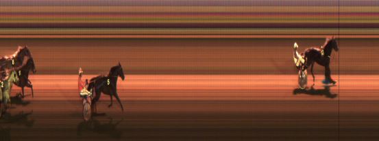 Målfoto for løp 6 på bane JA den 11.12.2015