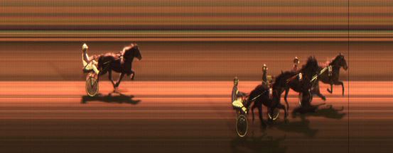 Målfoto for løp 8 på bane JA den 11.12.2015