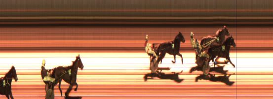 Målfoto for løp 4 på bane JA den 20.12.2015