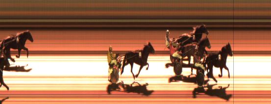 Målfoto for løp 8 på bane JA den 20.12.2015