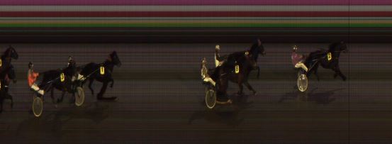 Målfoto for løp 1 på bane JA den 01.01.2016