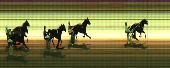 Målfoto for løp 6 på bane JA den 08.01.2016