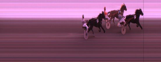 Målfoto for løp 5 på bane JA den 16.01.2016